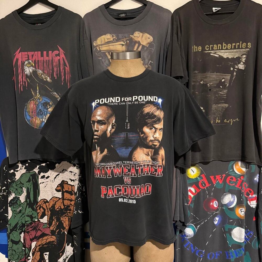 Mayweather vs pacquiao boxing t shirt